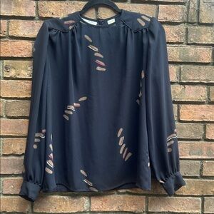 Vintage Christian Dior blouse with very light shoulder pads
